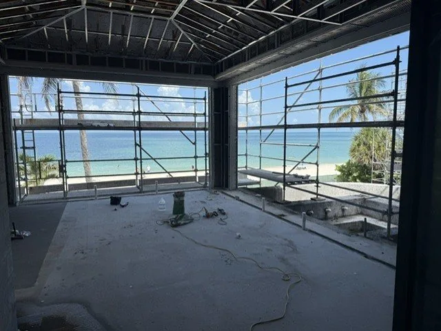 Olde Naples Beachfront Residence under construction