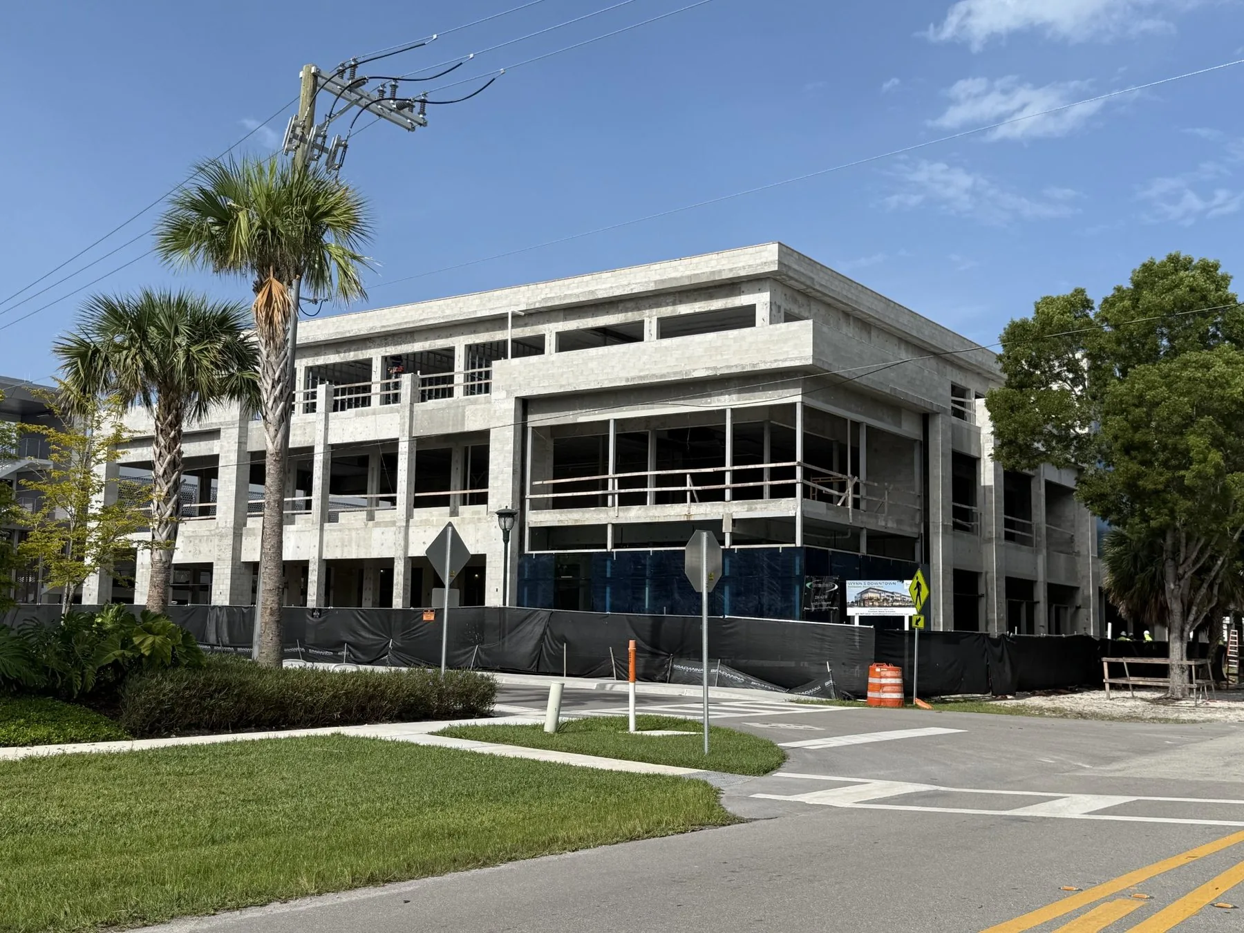 Downtown Naples Mixed-Use under construction